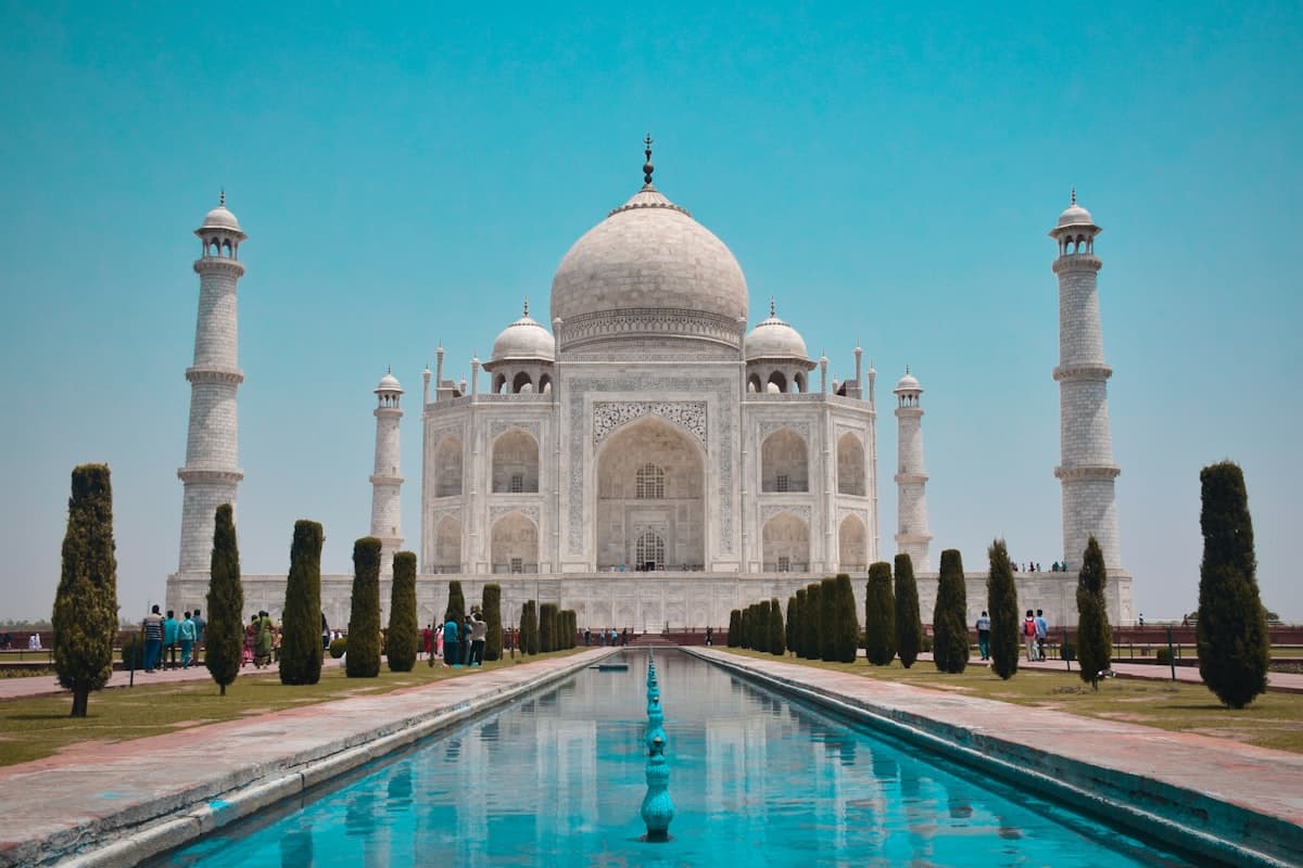 Taj Mahal Sunrise Agra India